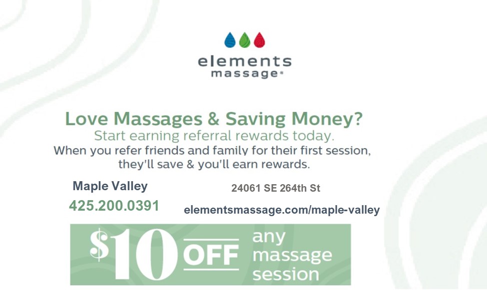 Massage Coupons Elements Massage Maple Valley